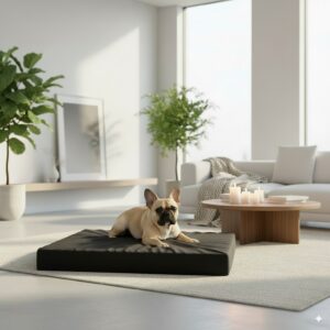Colchón de lujo para tu mascota (látex natural y GOTS)