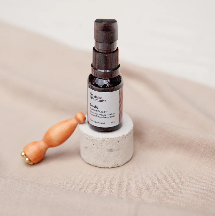 Contorno de ojos serum Seda bolsas y ojeras – Maibo Organics